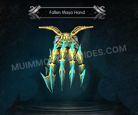 Fallen Maya Hand