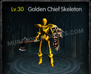 Golden Chief Skeleton