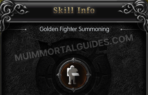 Golden Fighter Summoning